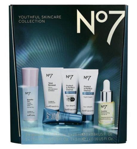 Boots Skincare Gift set-No 7 Youthful Skincare Collection-New sealed in ...