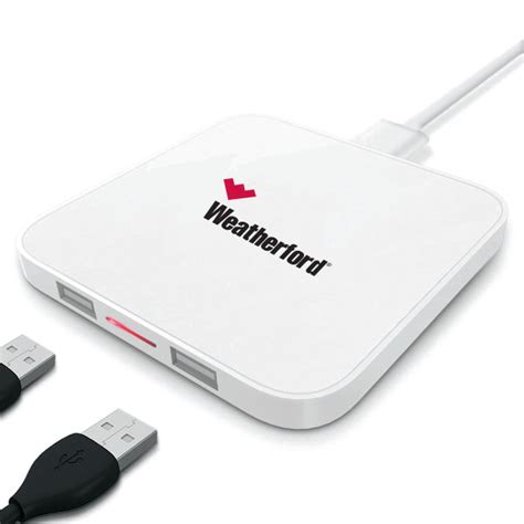 Wireless Charger With 2 USB Hub - WeatherFord