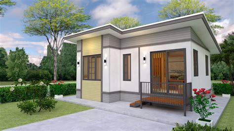 Simple Small House Design 7x6 Meter 23x20 Feet - Pro Home DecorZ