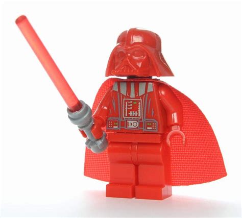 Darth Vader Red Star Wars Lego Minifigure Galactic Empire Sith Lord ...