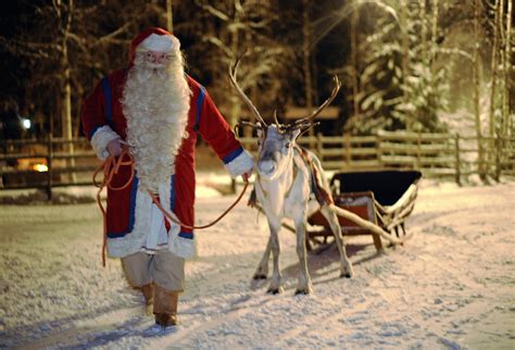 Let's travel the world!: Santa Claus Village in Rovaniemi, Finland.