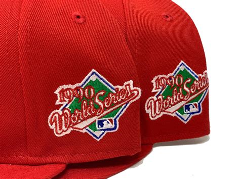 CINCINNATI REDS 1990 WORLD SERIES GRAY BRIM NEW ERA FITTED HAT – Sports ...