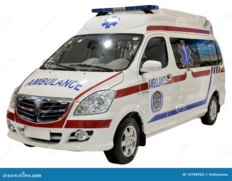 Ambulance Van Isolated Stock Photo - Image: 18788960