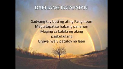 DAKILANG KATAPATAN Chords - Chordify