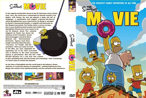 Simpsons Movie DVD Cover