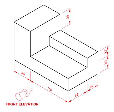 Third Angle Orthographic Projection Symbol