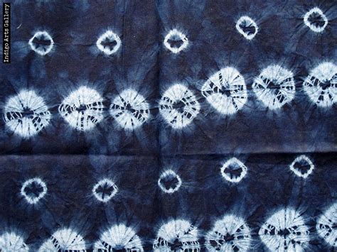 Yoruba "Adire Oniko" Indigo Tie-dye Cloth | Indigo Arts