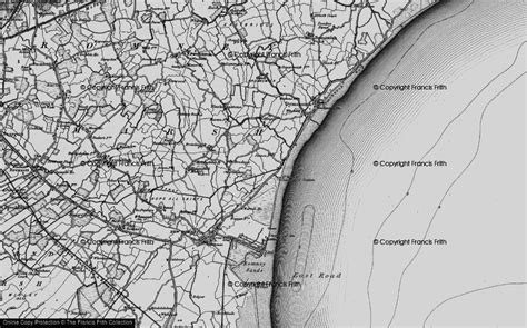 Old Maps of Romney, Hythe and Dymchurch Railway, Kent