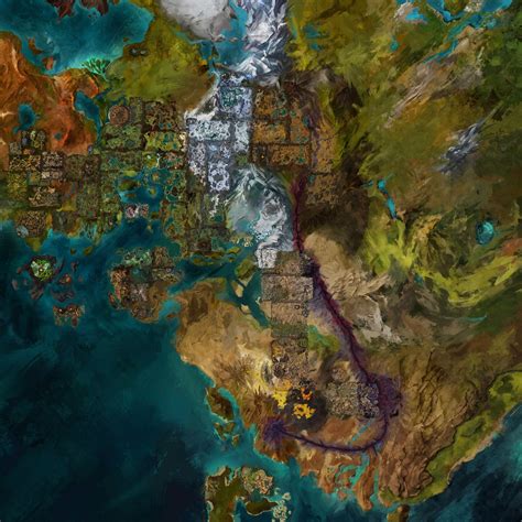 Tyria World Map - Lore - Guild Wars 2 Forums