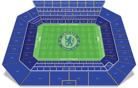 Seating Plans | Official Site | Chelsea Football Club