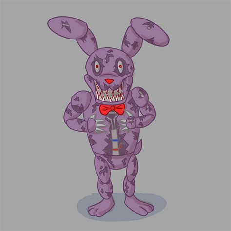 Nightmare bonnie by Dragon356 on DeviantArt