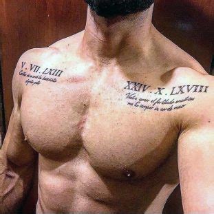 25 Roman Numeral Tattoos For Smart Men – Pulptastic