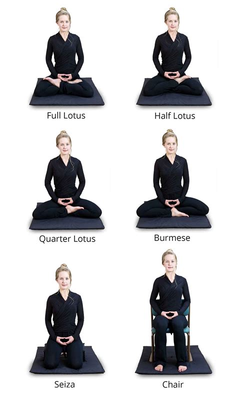 Meditation Postures - N-lightenment