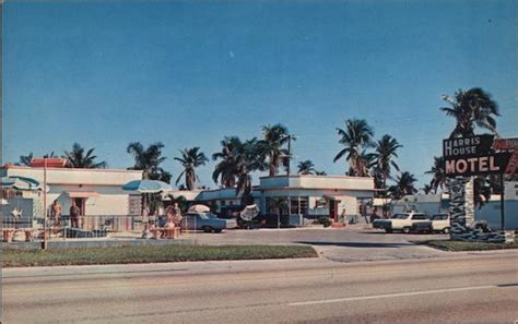 Harris House Motels Hollywood, FL Postcard