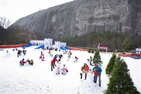 Snow in Atlanta? Absolutely! Visit Snow Mountain at Stone Mountain Park ...