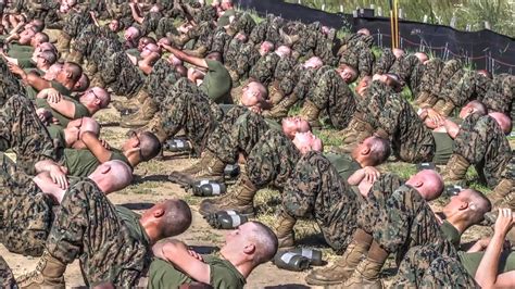 United States Marine Corps Recruit Training — Physical Training - YouTube