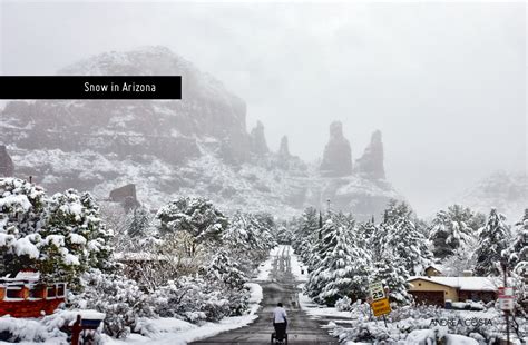 Sedona Snow Jigsaw Puzzle