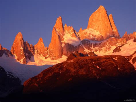 Fitz Roy Alpenglow Zoom | Patagonia, Argentina | Mountain Photography ...