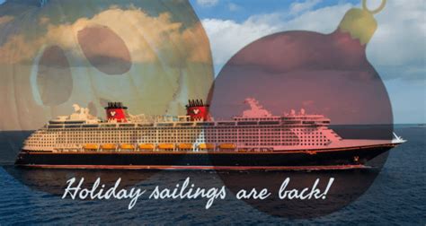 Disney Cruise Line 2023 Holiday Sailings | Disney Dining