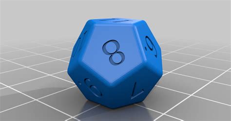 Dodecahedron dice by CdR | Download free STL model | Printables.com