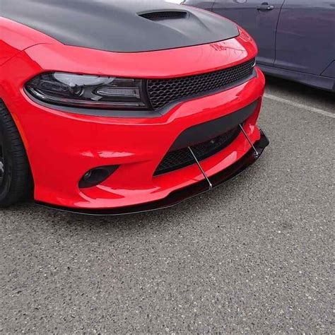 2015 - 2019 Dodge Charger SRT, SCATPACK Front Splitter | eBay