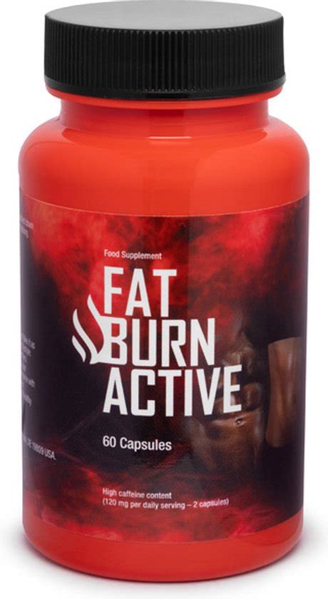 Fat Burn Active - Fatburner - Vetverbrander - 60 Capsules | bol