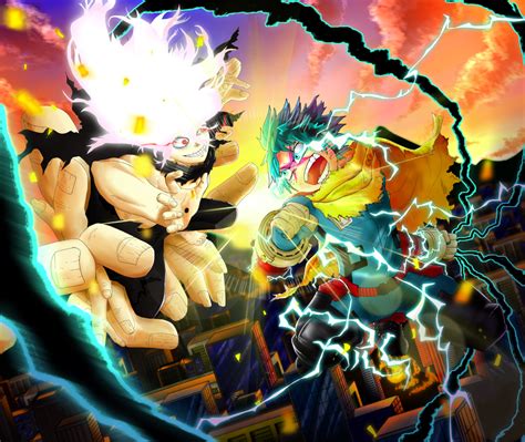 Deku vs Shigaraki bakugo - Illustrations ART street