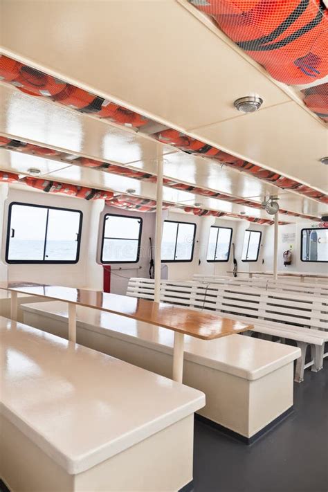 Passenger S Recreational Ship Interior Stock Image - Image of interior ...