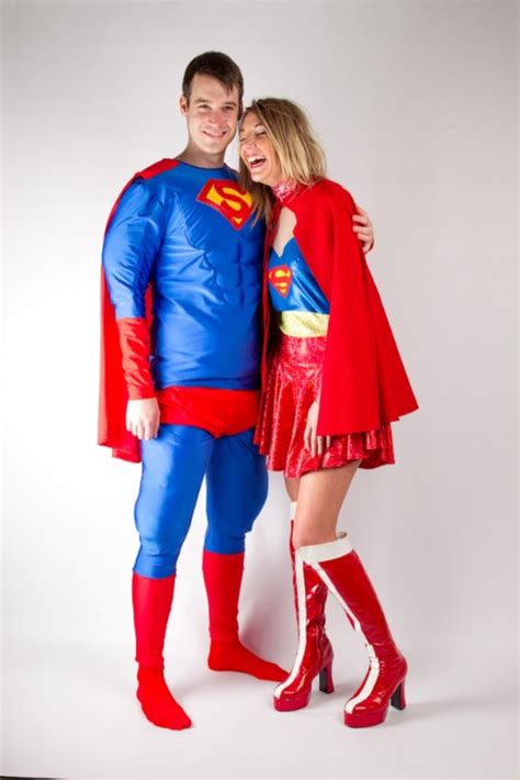 Superman And Supergirl - Express Yourself Costume Hire | Southampton ...