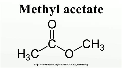 Methyl acetate - YouTube