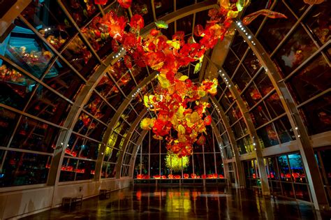 Chihuly Garden And Glass At Night | Fasci Garden