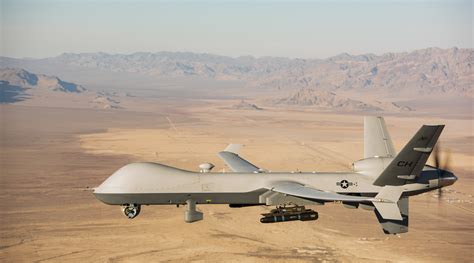 Download Drone MQ-9 Reaper Military Aircraft 4k Ultra HD Wallpaper