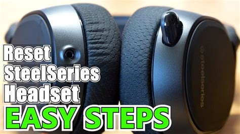 How To Factory Reset SteelSeries Headset - YouTube