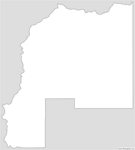 Map of La Paz County, Arizona