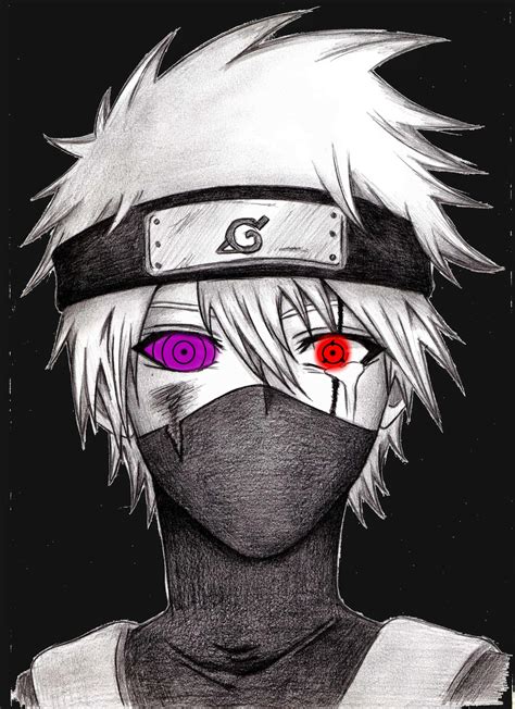 Kakashi Sharingan Sketch