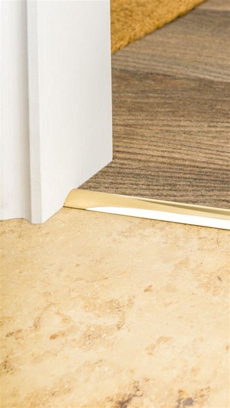 Bevel Cap Brass Door Thresholds in 2022 | Living room wood floor, Brass ...