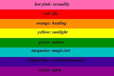 Gay pride flag meaning of the colors - gagasball