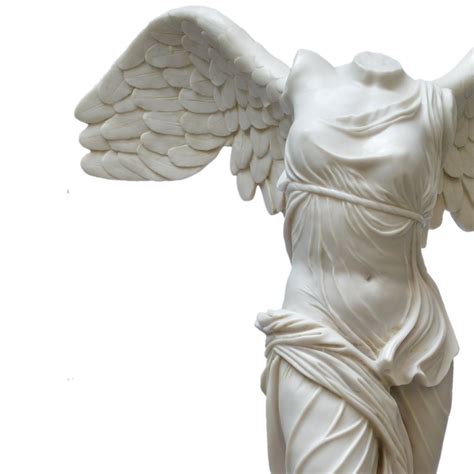 Winged Victory Nike of Samothrace, Greek Goddess H 27,5 Inch 70cm Hand ...