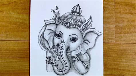 Update more than 120 ganesh pencil sketch drawing - vietkidsiq.edu.vn