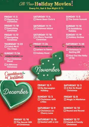 Hallmark Channel's Countdown to Christmas 2023 Preview - 31 New Movies