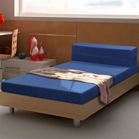 GranRest 4'' Gel Memory Foam Tri-Fold Mattress/ Sofa Bed - Walmart.com