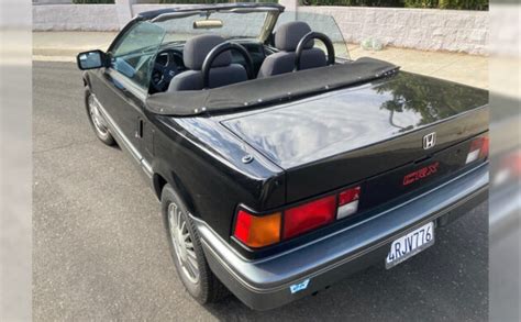 Rare Convertible: 1985 Honda Civic CRX Si | Barn Finds