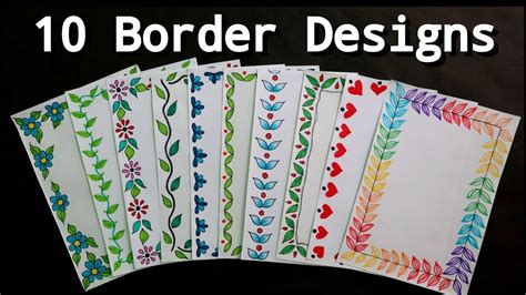 Homemade Border Designs - Homemade Ftempo