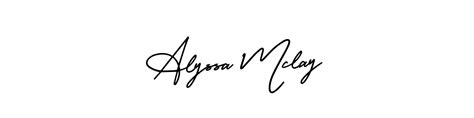 95+ Alyssa Mclay Name Signature Style Ideas | Amazing eSignature