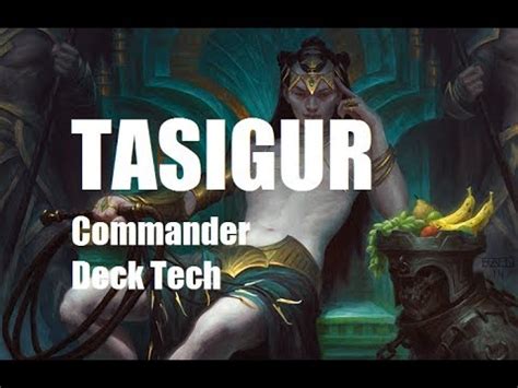 Tasigur, the Golden Fang Commander Deck Tech - YouTube