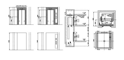 Elevator Elevation Cad Block - Image to u