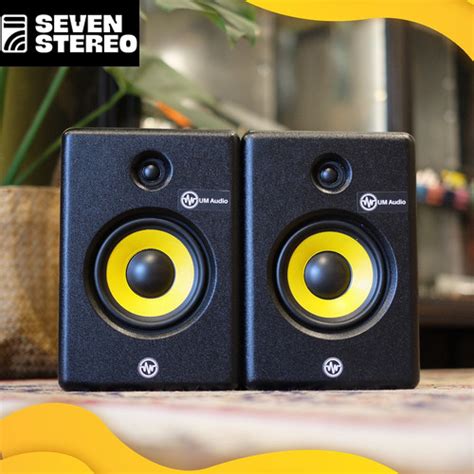 Jual Speaker Monitor Recording Flat UM Audio - UM5K - Kuning - Kota ...