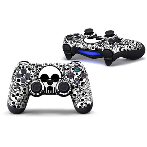 2pcs controller skin sticker faceplates for PS4 Controller Skin vinyl ...