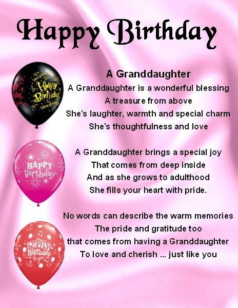 Happy 18th Birthday Granddaughter Quotes - ShortQuotes.cc