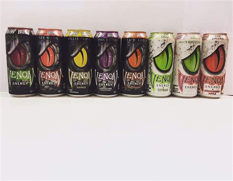 Venom Energy Drink - Variety Pack 16 ounce (Pack of 16), 16 oz Marked ...